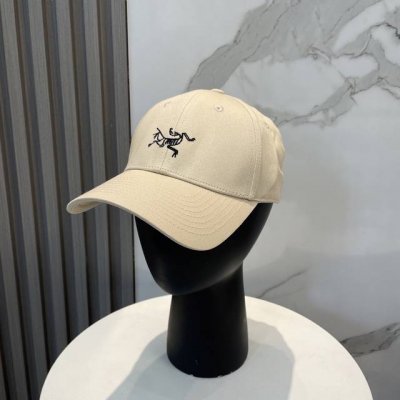 Arcteryx Small Bird Hat 始祖鸟刺绣标弯檐棒球帽轻量帽子防晒帽遮阳帽情侣款Small Bird帽子四季皆宜 性能持久 适合越野跑 徒步 登