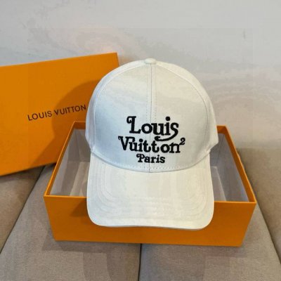 路易威登棒球帽 Louisvuitton新款Lv棒球帽 重工打造高端大气 百搭款男女通用 跑量