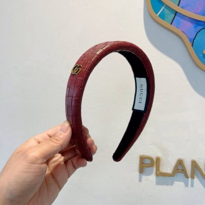 配包装 gucci古奇 网红经典新款pu皮发箍 女神必备单品头箍 非常百搭 时尚潮流