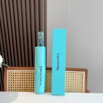 Tiffany蒂芙尼 透明手柄三折自动折叠晴雨伞 火爆来袭 夏日里的小清新 高效阻隔紫外线涂层 有伞随行 晴雨无优