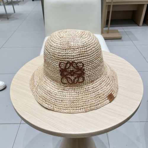 p110 Loewe罗意威 春夏新品草编帽 【升级版今年重工提升采用进口细小拉菲草 编织而成 ， 买过拉菲草帽的宝们应该都知拉菲草材料越细成本就越贵。】 进口拉