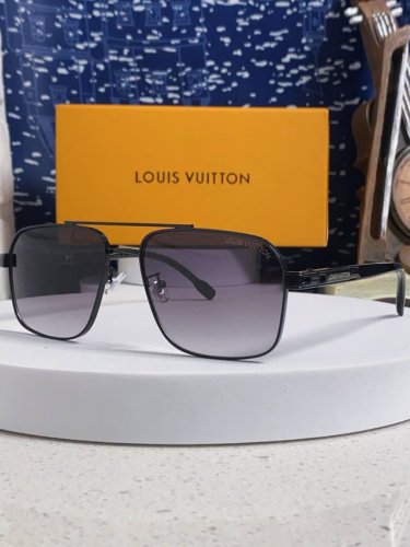 louis Vuitton路易威登 2025新款Lv复古男士墨镜霸气商务风格太阳眼镜男款 防紫外线户外遮阳镜