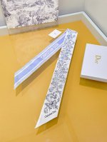 pdo2521 双层双面 6X105Cm斜纹真丝 迪奥 Dioramour