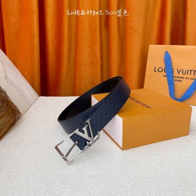 Louis Vuitton驴牌 ：经典原单品质，新款压花面原版平纹底，搭配原单精品针扣，精工制作，细节看图，实物拍摄，高端奢华，宽度3.5Cm