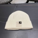 Loewe罗意威 2024早秋高端针织毛线帽，毛绒材质，非常百搭
