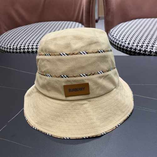 Burberry巴宝莉 新渔夫帽女夏遮阳帽春季防晒蝴蝶结防紫外线