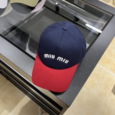 Miumiu缪缪鸭舌帽，头围57Cn