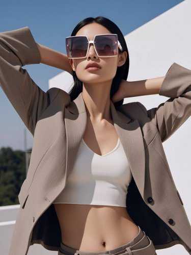 Chanel 香奈儿 2025新款潮流爆款 时尚方框太阳镜 佩戴舒适 网红潮款墨镜 女士高清加厚偏光太阳镜 高品质Tr镜框 型号Ch5250
