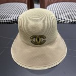 Chanel 香奈儿早春新蝴蝶结遮阳渔夫帽， 女百搭韩版时尚草帽潮精致純也格质量超赞