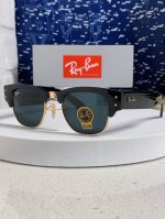 Rayban雷朋 2025新款太阳镜 复古时尚眉线框男女潮流墨镜开车遮阳镜 Rb0316S Size:50口21-145