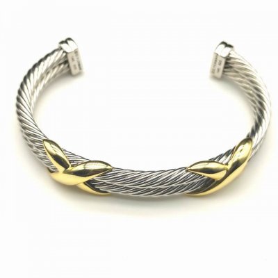 David Yurman 10Mm双X手镯。建议适合佩戴的手围15-20 编号Dysz-020