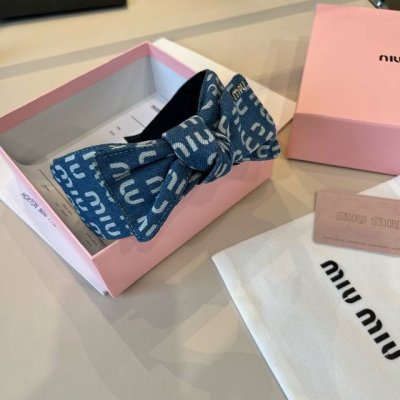 Miumiu缪缪新款发箍