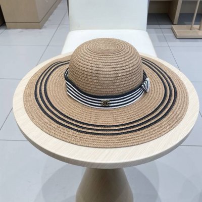 塞琳Celine2025新款草帽包包两件套户外旅游遮阳帽大帽檐防晒百搭时尚高级感