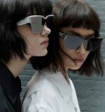 迪奥 Diorclub 连体风镜，高版 采用 Dior Oblique 图案装饰，打造时尚现代的 Dior 造型