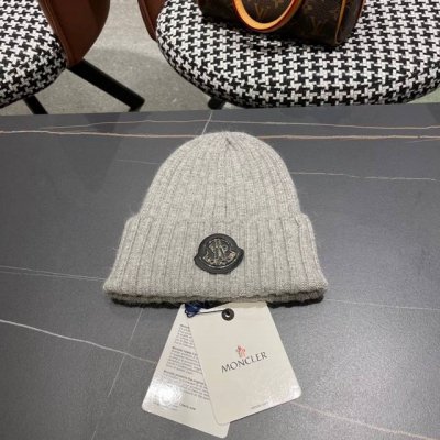 Moncler蒙口秋冬针织毛线帽 超火爆 质感一流 出街超好搭配！