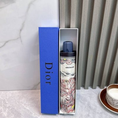 迪奥Dior 三折防晒睛雨伞 2580夏季新款 全自动折叠晴雨伞 内里黑色涂层防晒有效阻隔紫外线99%，Upf 50 所以能起到伞下体感降温的效果！ 有效隔热