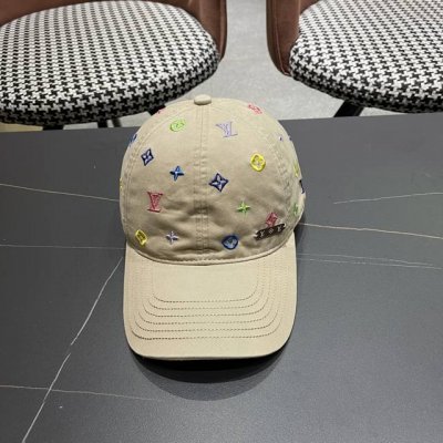 Lv路易威登 大圆脸棒球太阳帽夏季遮阳防晒鸭 舌帽帽子女夏
