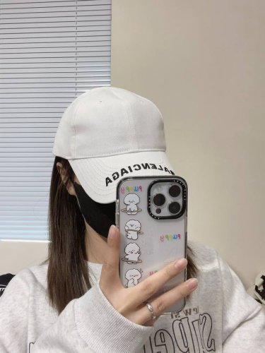 巴黎世家Balenciaga刺绣原单棒球帽质量非常棒休闲时尚百搭款男女同款！