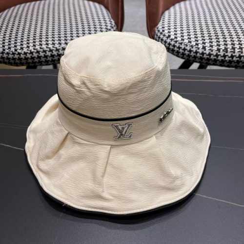 Louivuittonlv 新款路易威登渔夫帽，简单大方 男女通用遮阳帽，