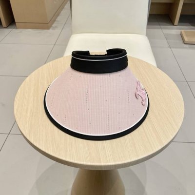 celine塞琳黑胶防晒空顶帽子女夏防紫外线大帽檐遮脸遮阳帽太阳帽户外