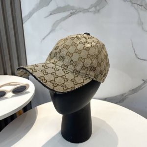 Gucci 古奇 经典原单棒球帽专柜1:1开模订制 最高版本 原版帆布轻盈透气 实物拍摄 四季百搭男女适用 基础头围56 贴片可调节