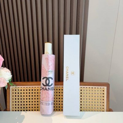 Chanel 香奈儿 三折自动折叠晴雨伞 选用台湾进口Uv防紫外线伞布 原单代工级品质