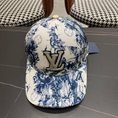 Lv 路易威登 新款老花原单棒球帽 1:1开模订制 做工细致完美 质量超赞 基础头围56 贴片可调节