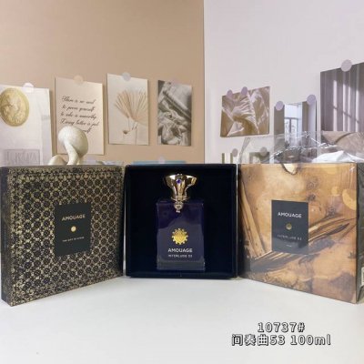 高端品质 爱慕10737#间奏曲53 100Ml Amouage Interlude 53 Man, 品牌：Amouage 调香师：pierre Negrin