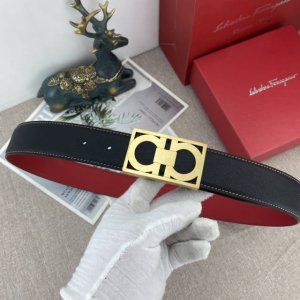 特 菲拉格慕 特种皮腰带系列 ，原厂五金精品不锈钢扣 手感柔软舒适 宽3.8Cm。