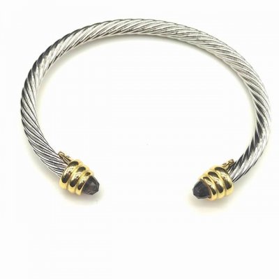 david Yurman 5Mm金头紫钻手镯.。建议适合佩戴的手围15-20Cm 编号Dysz-141