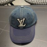 Louivuittonlv早春新款路易威登牛仔棒球帽，简单大方 男女通用遮阳帽，