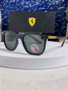 Rayban雷朋太阳眼镜法拉利联名款方形墨镜Rb4433M Size:54口20-145