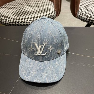 路易威登原单牛仔棒球帽 Louisvuitton新款Lv棒球帽 男女通用 跑量