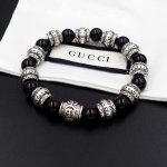 Gucci古奇复古黑耀石串珠手链Xb808