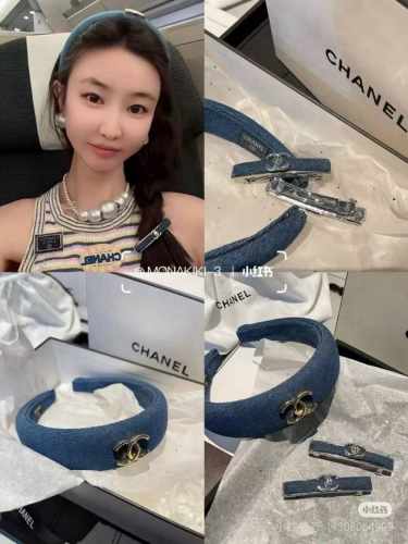 chanel香奈儿原单牛仔发箍