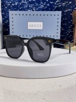 Gucci古奇 2025新款复古墨镜女欧美大方框显脸小字母防紫外线太阳眼镜男女通用