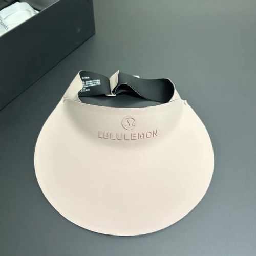 跑量 lululemon 新款 无痕一体防晒空顶帽 早上出门跑步 高尔夫必备 又轻又防晒