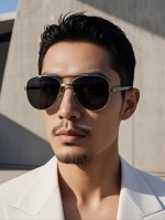 p90 【Cartier 卡地亚】 男女款偏光墨镜 双色烤漆工艺 进口宝丽来偏光镜片 顶级做工彰显非凡品味 高品质 型号：Ck0614
