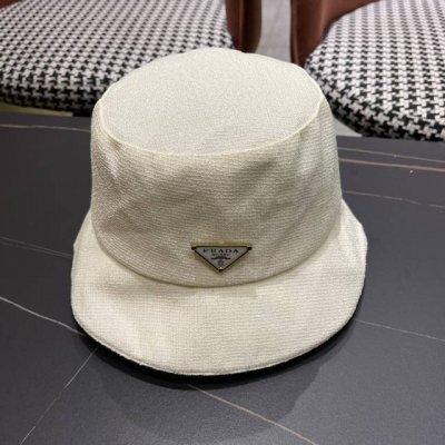 普拉达 春夏网红新款渔夫帽，新款出货，大牌款超好搭配，赶紧入手！