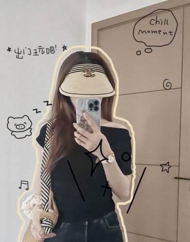 特 配防尘袋 Chanel香奈儿 2025新款独家款小香遮阳帽空顶帽，遮阳百搭～休闲出街神器