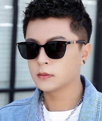 P90 巴宝莉 新款连体驶驾镜墨镜出行必众备多明星同款 太阳镜 男女太士阳镜飞行 型号：B8809