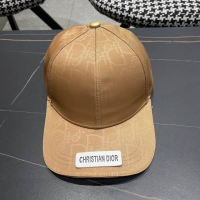 Dior迪奥 棒球帽美美哒简约大气时尚大方低调奢华防晒 时尚两不误 百搭款亲 赶紧入手吧你值得拥有 可调节大小