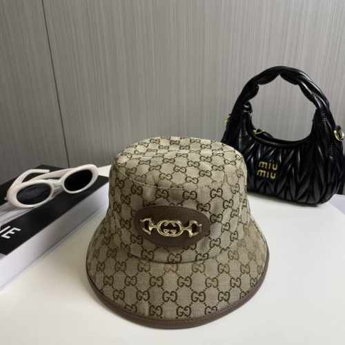 原单品质 gucci古奇渔夫帽官网新品Gucci渔夫帽火爆来袭 工艺非常精美 高档大气上档次 低调奢华 方便携带 跑量