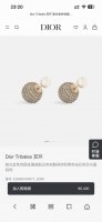 迪奥 新款一线大牌都爱的Dior 迪奥 新品字母耳环 金属质感逆袭版字母潮范儿抢风头 完全胜任现代年轻人街拍、度假时尚搭成为夏日最炙手的时髦单品..