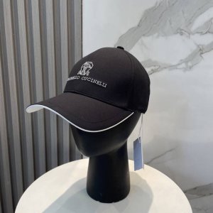 Brunello Cucinelli布鲁内洛 库奇内利 专柜新款高版本棒球帽 大牌同步 超好出货 颜色做的太特别了 闭眼入 全是显白的颜色 男女同款