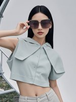 小香女士偏光墨镜 网红风 大牌范 经典字母风格 2501