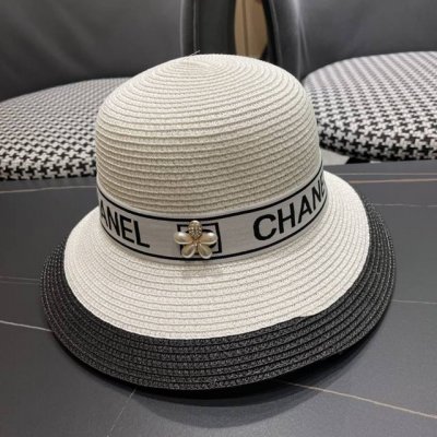 Chanel香奈儿 的新款草帽沙滩风 简约大方 百搭单品 出街首选 新品上架