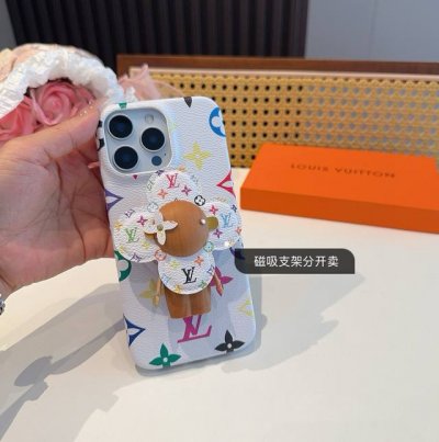 磁吸手机壳 磁吸支架 Lv村上隆33彩 白三彩 黑三彩手机壳 Lv经典老花四包手机壳 薇薇安太阳花磁吸支架 手机壳&支架分开卖 下单请说明 型号 为了不出现报错