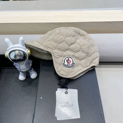 Moncler新款冬季骑车护耳帽女保暖加厚头盔内胆帽雷锋帽男防风防寒电动车