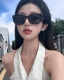 Gucci-偏光太阳镜 2025开春新款 潮流爆款 时尚方框偏光太阳镜 高品质 佩戴舒适 网红潮款墨镜 女士高清偏光太阳镜 高品质Tr镜框 型号 G9317